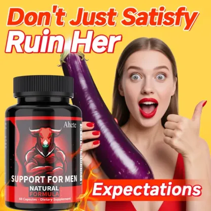 🔥Ahete Testosterone Supplement for Men |20-in-1 with Maca, Ashwagandha, Indian Pepper, Ginseng Extract