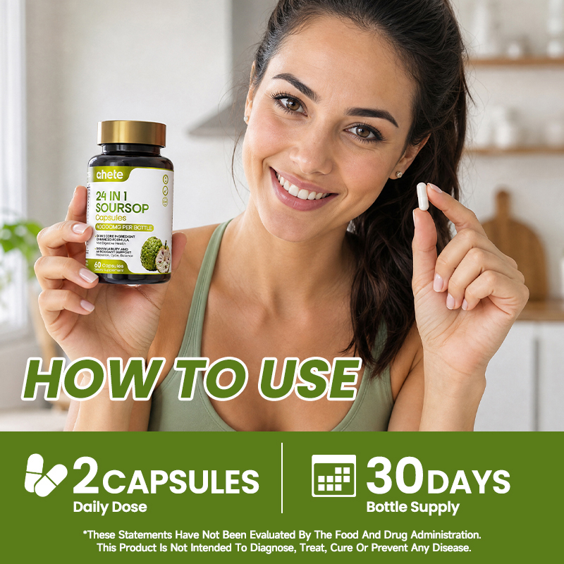 Ahete 24 IN 1 SOURSOP Capsules
