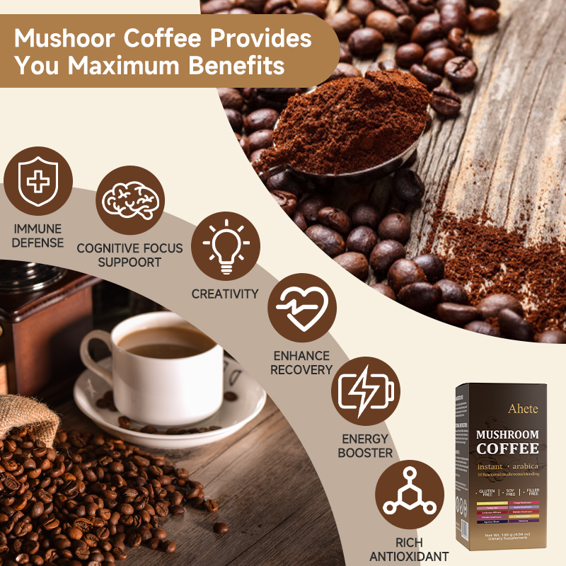 MUSHROOM COFFEE--MULTI-NUTRIENT MUSHROOM COFFEE