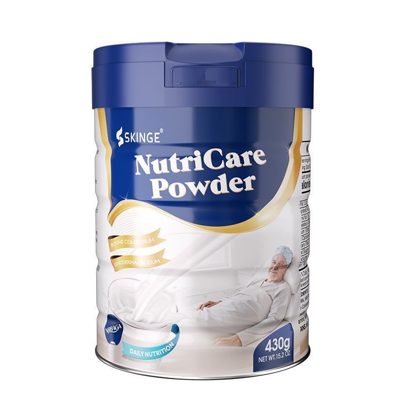 KINGE&NBBAGA NUTRICARE POWDER, Milk-Based Protein Blend Nutritional Powder, With Colostrum, Amino Acid & Peptide, Provides Daily Nutritional Support, 430g