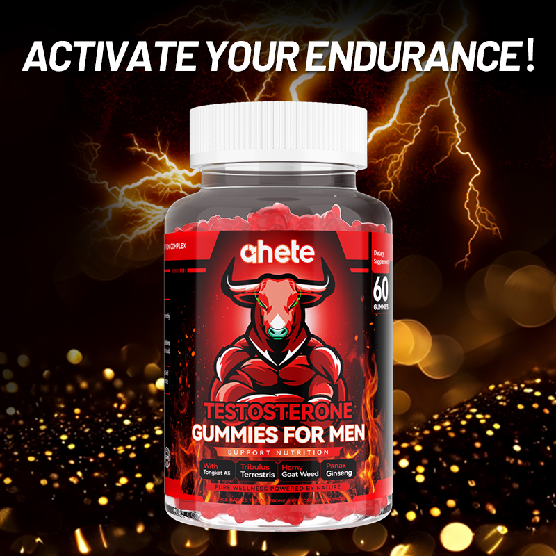 Ahete Male Testosterone Chewable Tablets - Promotes daily health maintenance and stable energy levels in men. The formulation is gentle and free of irritating ingredients. It is gluten-free and wheat-free, suitable for long-term regular maintenance.