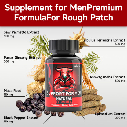 🔥Ahete Testosterone Supplement for Men |20-in-1 with Maca, Ashwagandha, Indian Pepper, Ginseng Extract