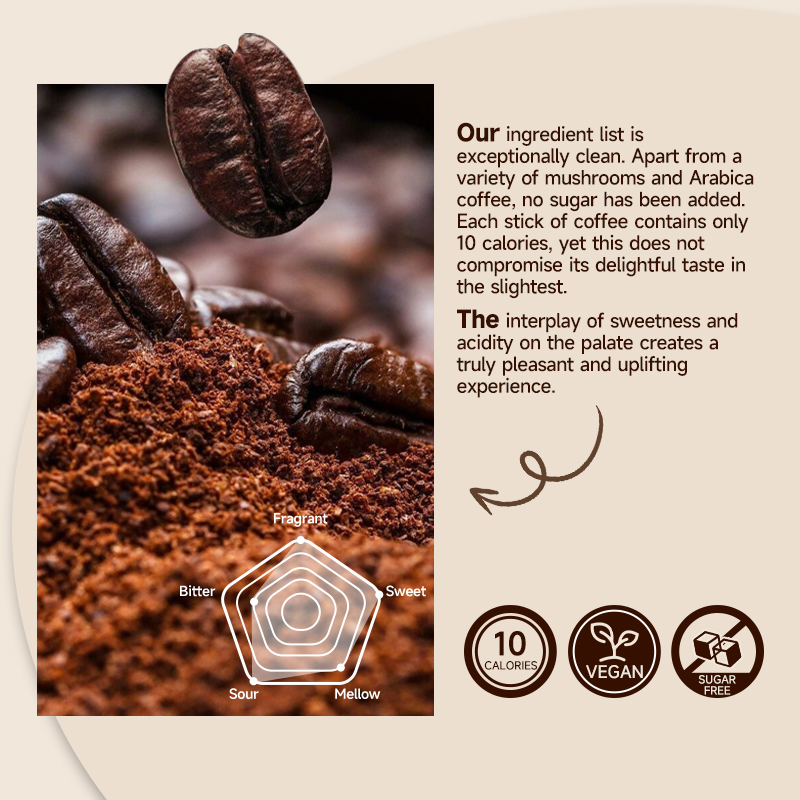 MUSHROOM COFFEE--MULTI-NUTRIENT MUSHROOM COFFEE