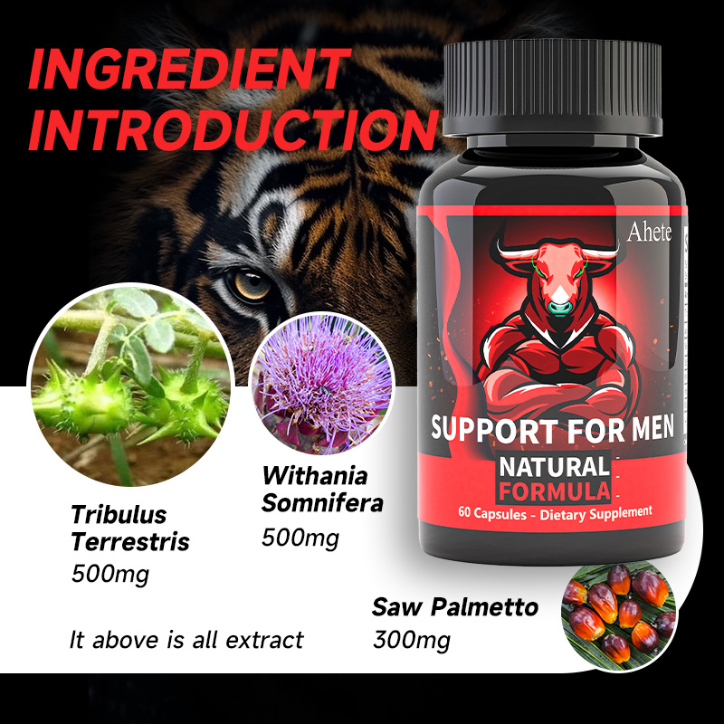 🔥Ahete Testosterone Supplement for Men |20-in-1 with Maca, Ashwagandha, Indian Pepper, Ginseng Extract