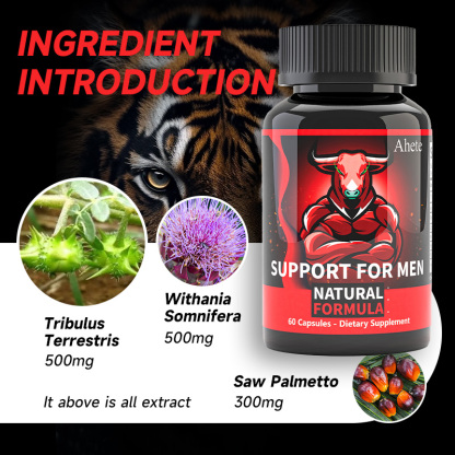 🔥Ahete Testosterone Supplement for Men |20-in-1 with Maca, Ashwagandha, Indian Pepper, Ginseng Extract