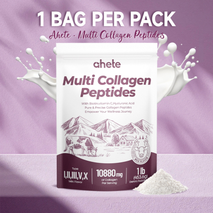 AHETE Multi Collagen Peptides MILK FLAVOR