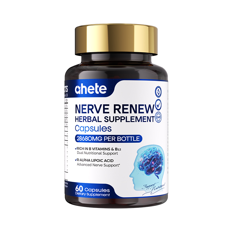 AHETE NERVE RENEW HERBAL SUPPLEMENT Capsules