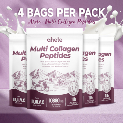 AHETE Multi Collagen Peptides MILK FLAVOR