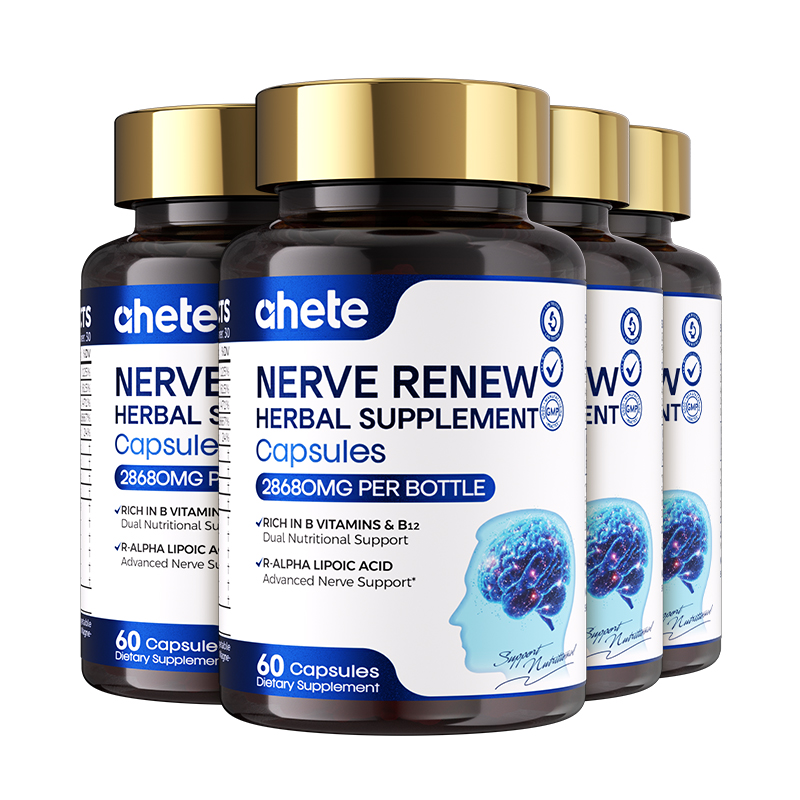 AHETE NERVE RENEW HERBAL SUPPLEMENT Capsules
