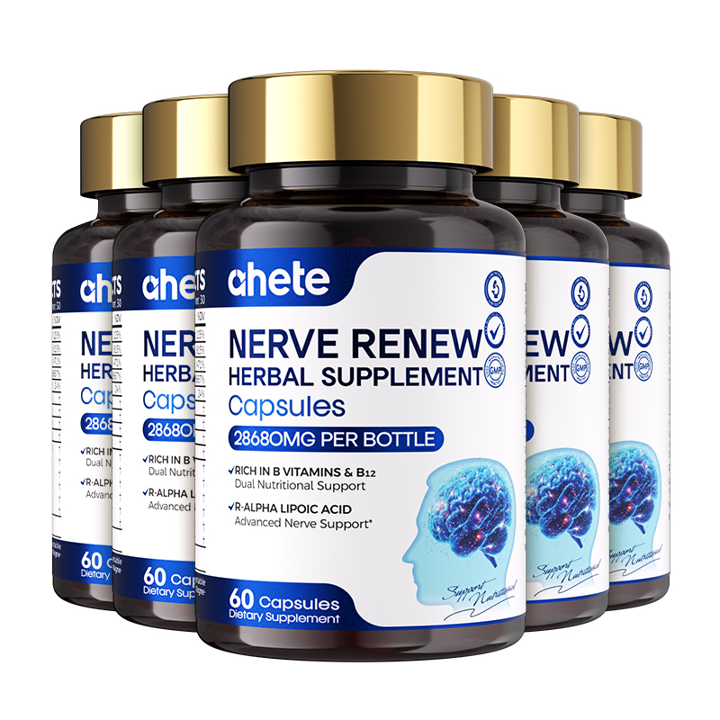 AHETE NERVE RENEW HERBAL SUPPLEMENT Capsules
