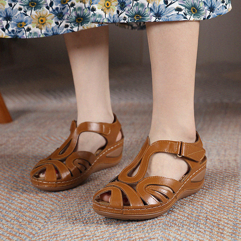 Women's Sandals Daily Magic Tape Platform Sandals