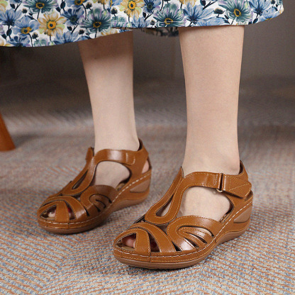 Women's Sandals Daily Magic Tape Platform Sandals
