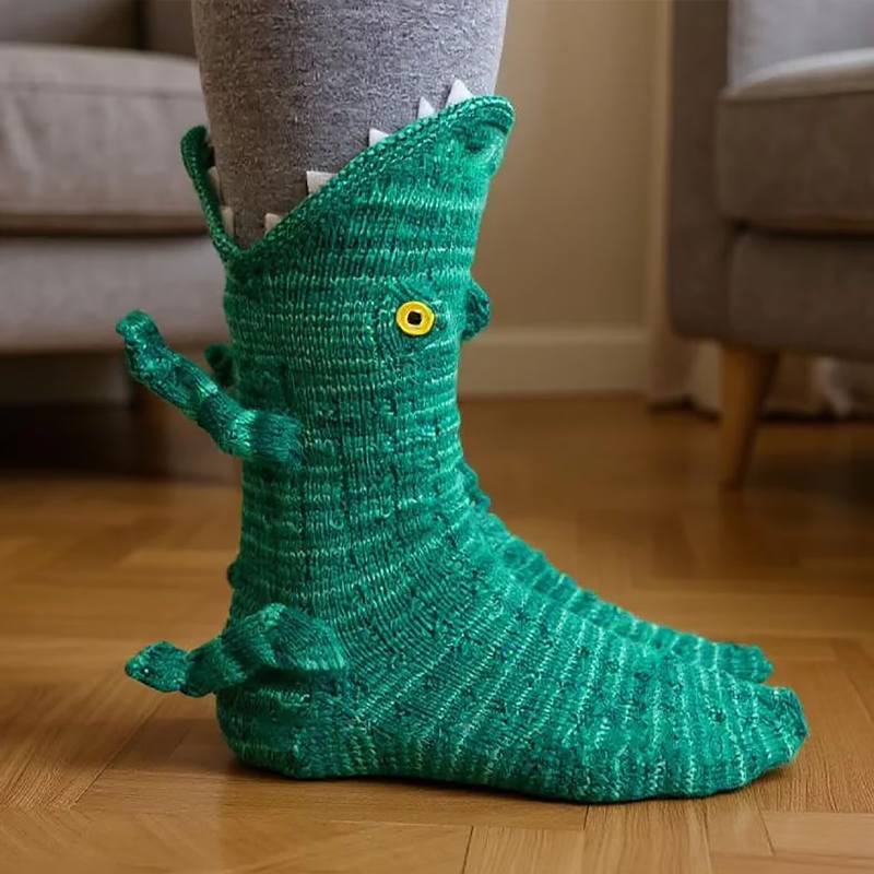 🔥HOT SALE 49% OFF🦥Handmade 3D Animal Socks🧦 – Cozy, Cute & Gift-Ready