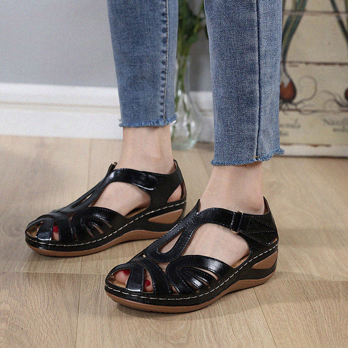 Women's Sandals Daily Magic Tape Platform Sandals