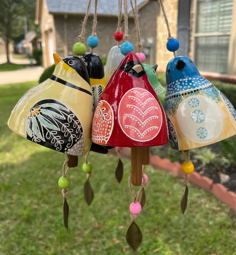 Nature’s Melody Bird Bell – Decorative Hanging Wind Chime