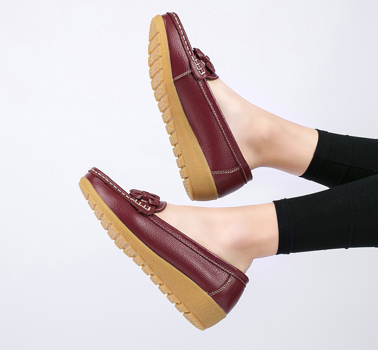 🔥 LAST DAY 60% OFF – Women’s Genuine Calfskin Loafers | Soft, Breathable & Orthopedic Comfort