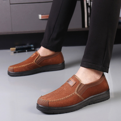 ✨70% OFF  TODAY✨Men's Good arch support Outdoor Comfortable Lightweight Walking Slip On Sneakers