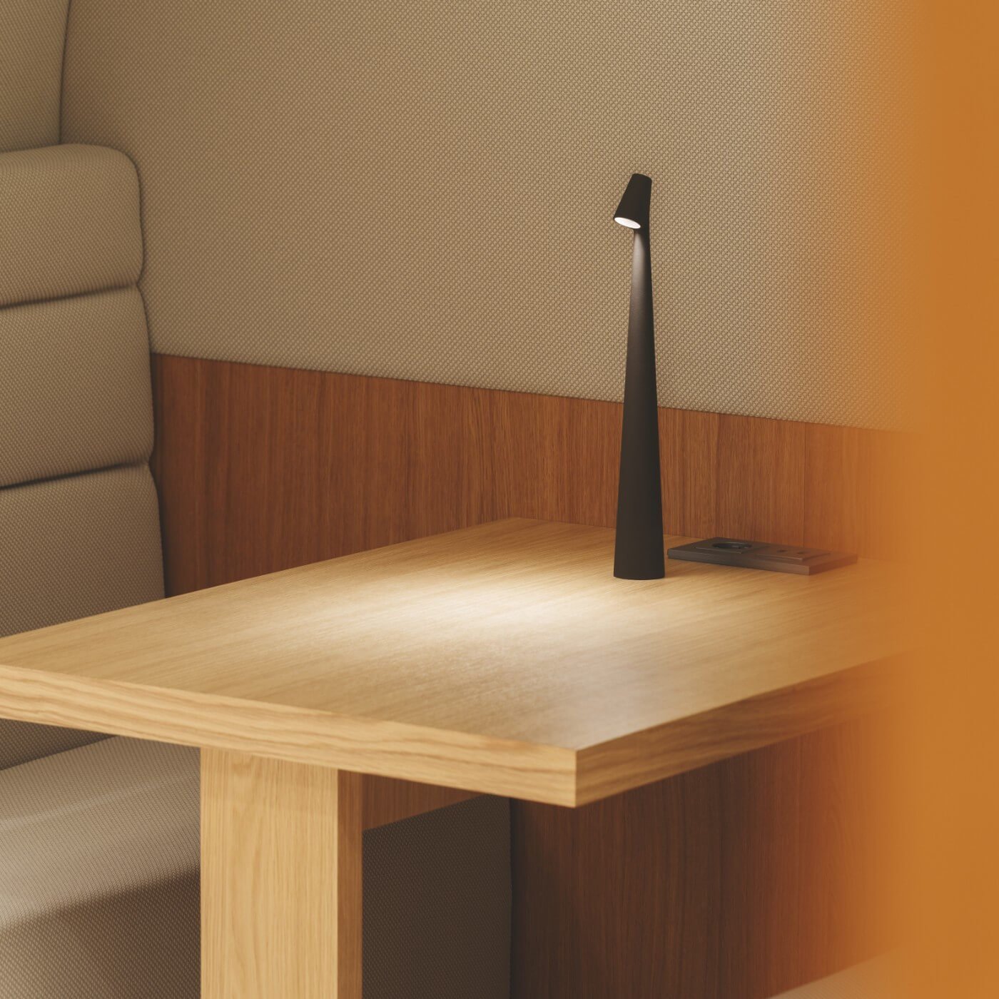 LuminaElegance Portable Table Lamp
