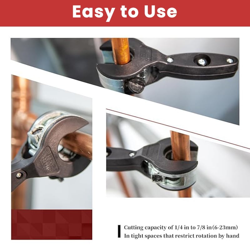 🎁Hot Sale 49% OFF - Ratchet Tube Cutter🔧