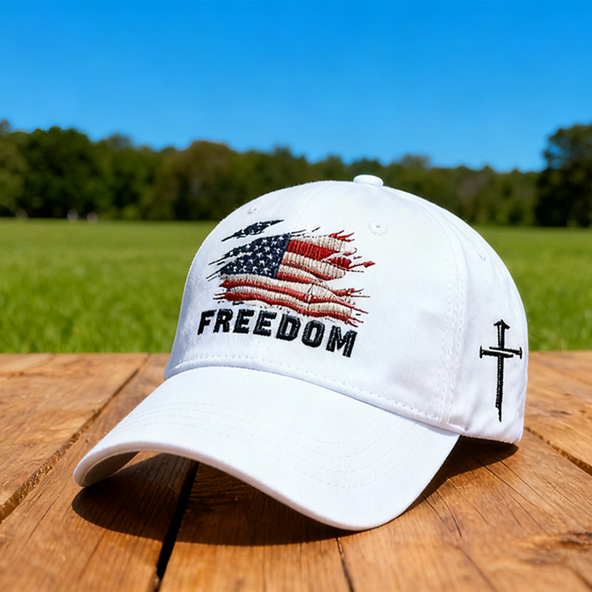 Limited Edition Patriotic American Flag Hat – Unisex Freedom Cap