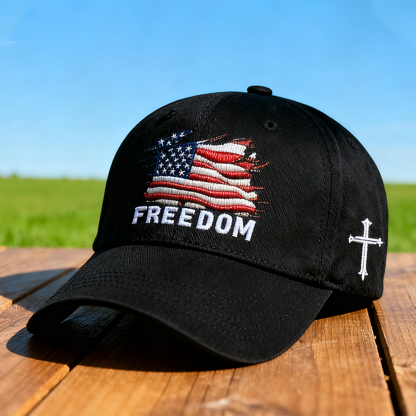Limited Edition Patriotic American Flag Hat – Unisex Freedom Cap