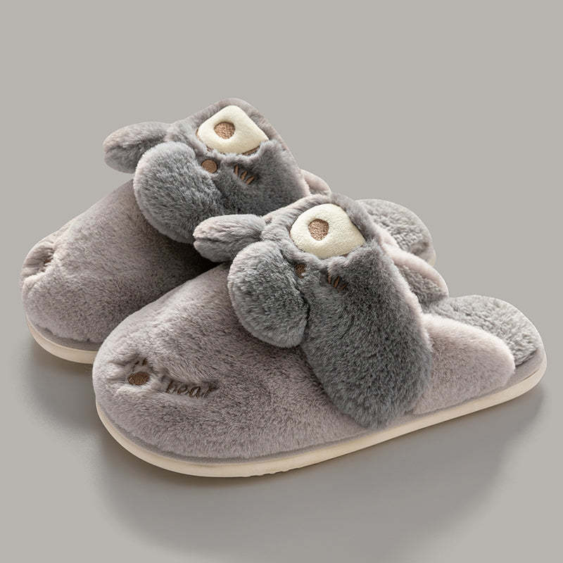 Non-Slip Soft Warm House Shoes Women Winter Home Slippers