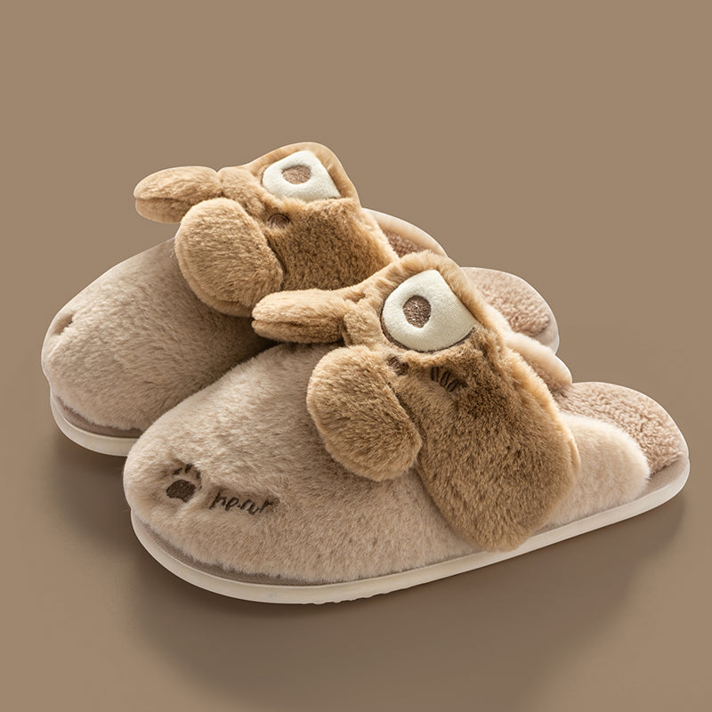 Non-Slip Soft Warm House Shoes Women Winter Home Slippers
