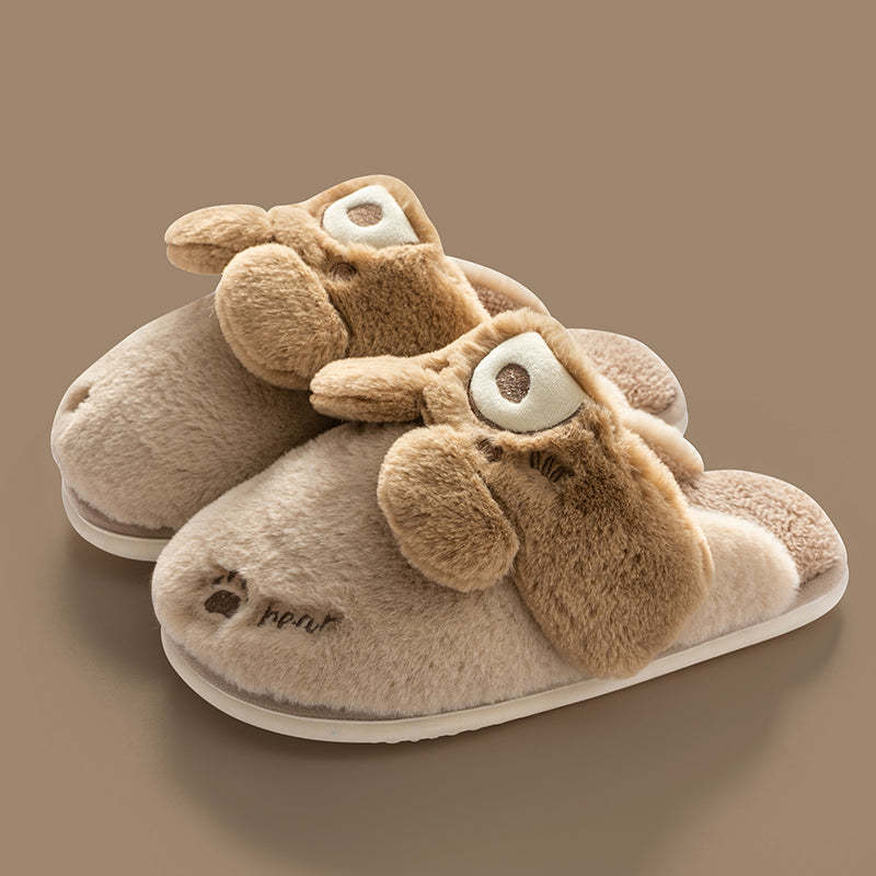 Non-Slip Soft Warm House Shoes Women Winter Home Slippers