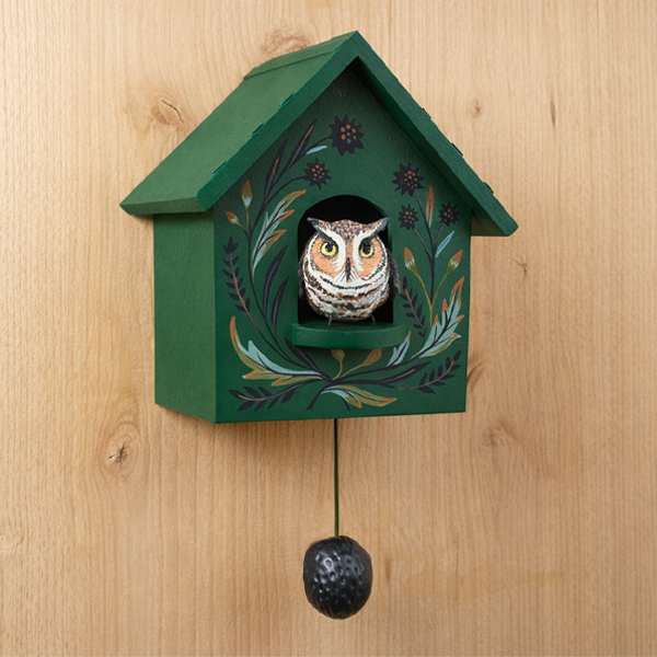 🔥LAST DAY 50% OFF-Whimsical Kinetic Art Birdhouse Wall Decor(✨Same as in the video)