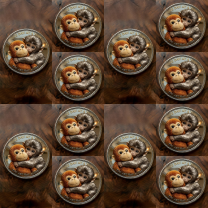 🏆Last Day 60% OFF-🪙 Emotional Support Monkey Coin🐒