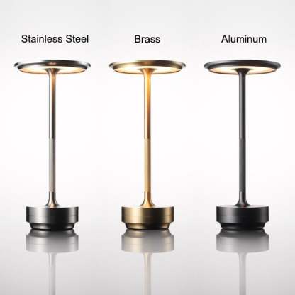 Cordless Table Lamp - Dimmable & Rechargeable Waterproof Desk Light