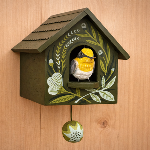🔥LAST DAY 50% OFF-Whimsical Kinetic Art Birdhouse Wall Decor(✨Same as in the video)