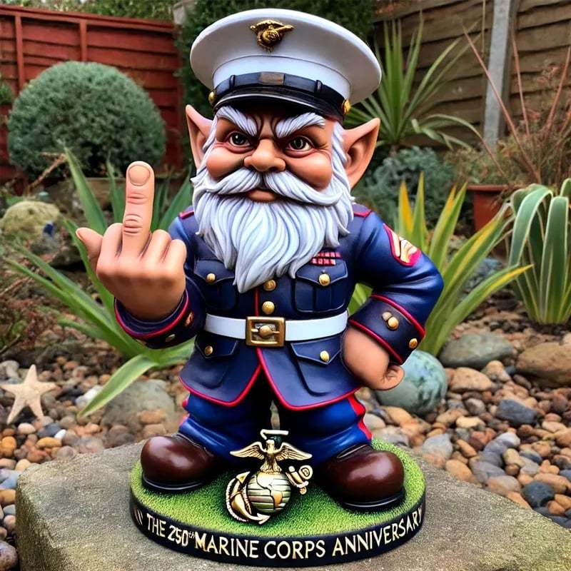 The Ultimate “Talk to the Hand” Garden Gnome! A Satirical Masterpiece