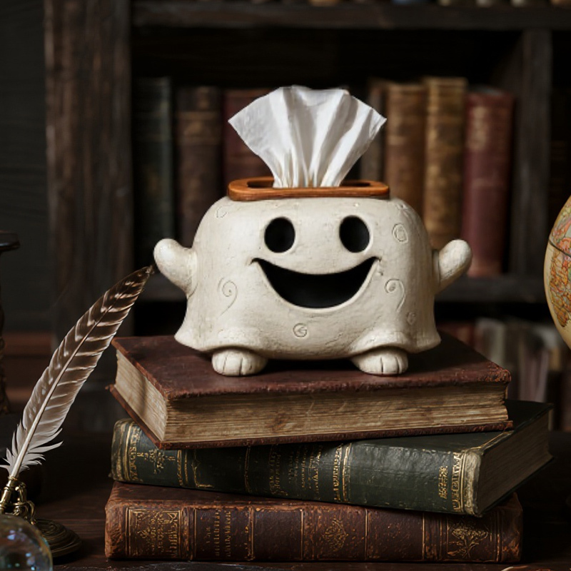 Spooky Ghost Tissue Box Holder – Halloween Décor Must-Have 👻