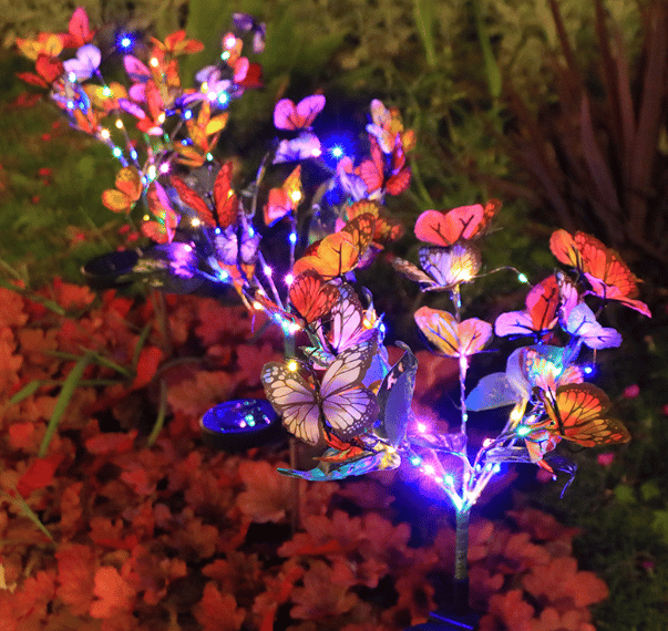 🦋Solar Outdoor Butterfly Lights💐
