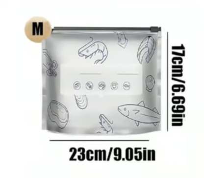 💥Reusable Aluminum Foil Freshness Seal Bags – Your Kitchen’s New Best Friend! 🍴✨