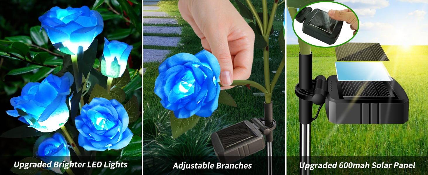 solar flower light