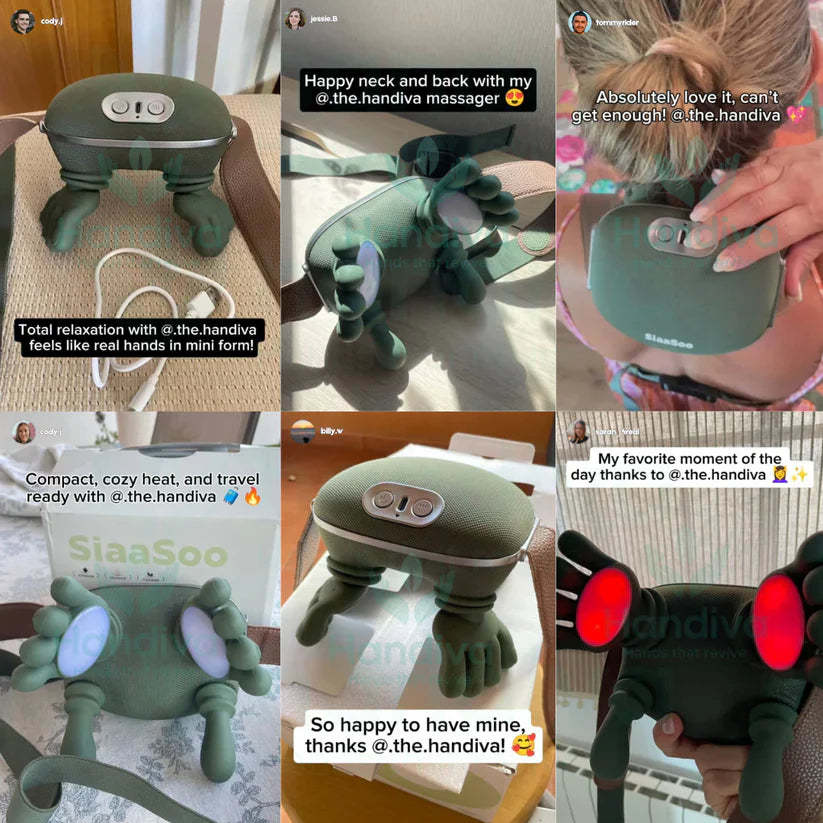 Handiva™ – Real Hands Neck & Shoulder Massager