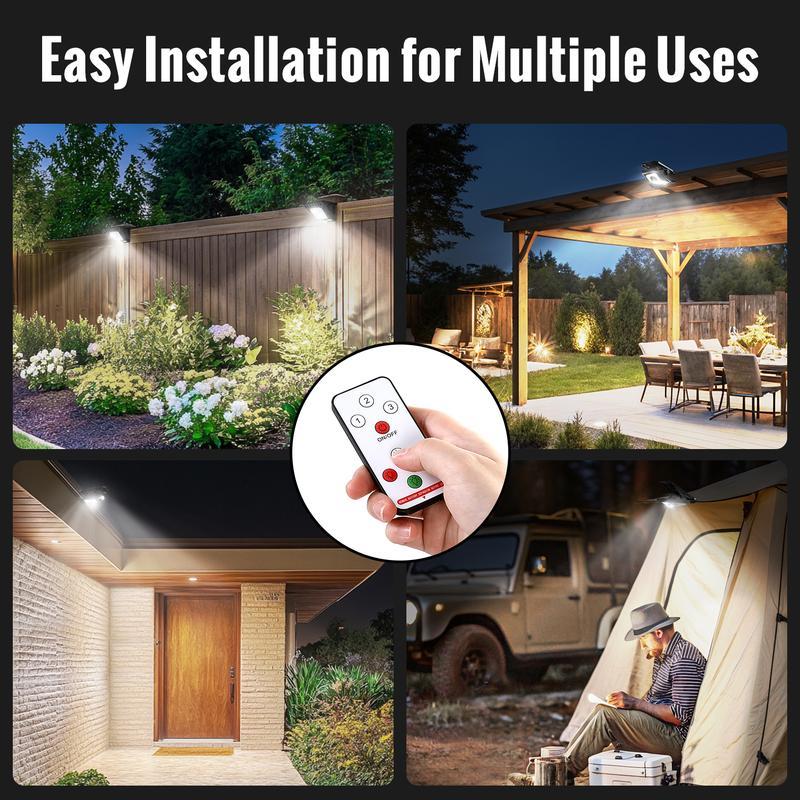 2025 New USB & Solar Charging Clip LIght