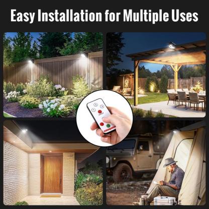 2025 New USB & Solar Charging Clip LIght