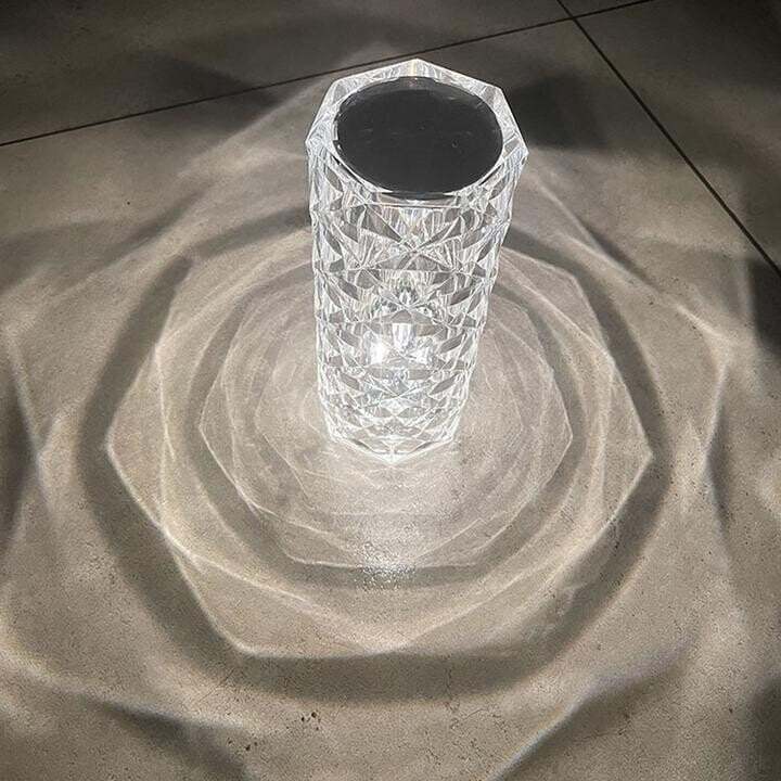 Crystal Color Changing Touch Control Lamp