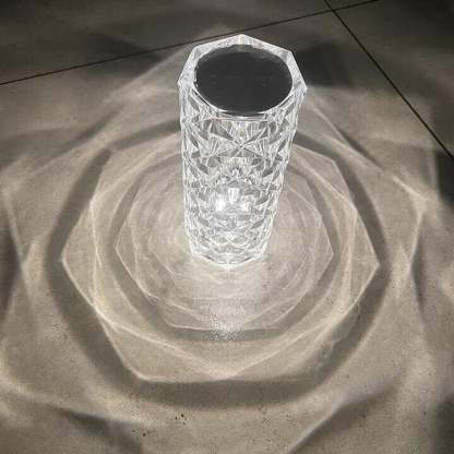 Crystal Color Changing Touch Control Lamp