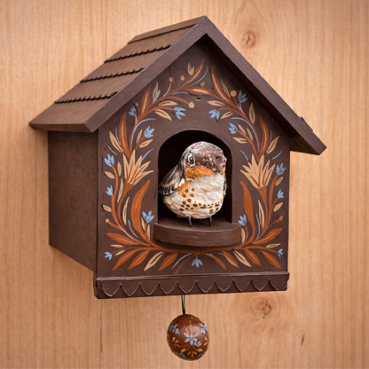 🔥LAST DAY 50% OFF-Whimsical Kinetic Art Birdhouse Wall Decor(✨Same as in the video)