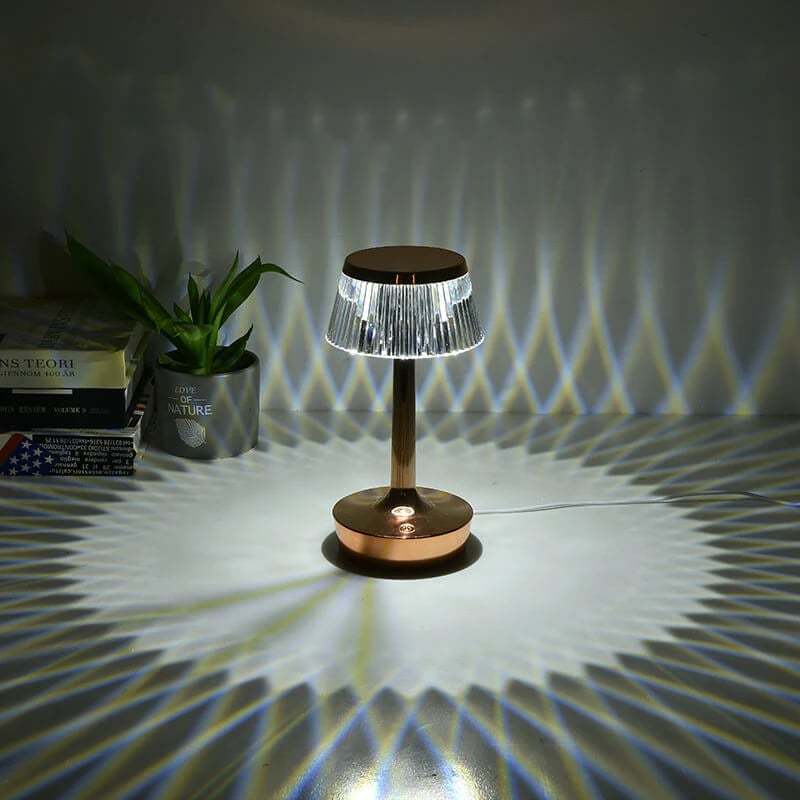 Creative Crystal Mushroom Table Lamp