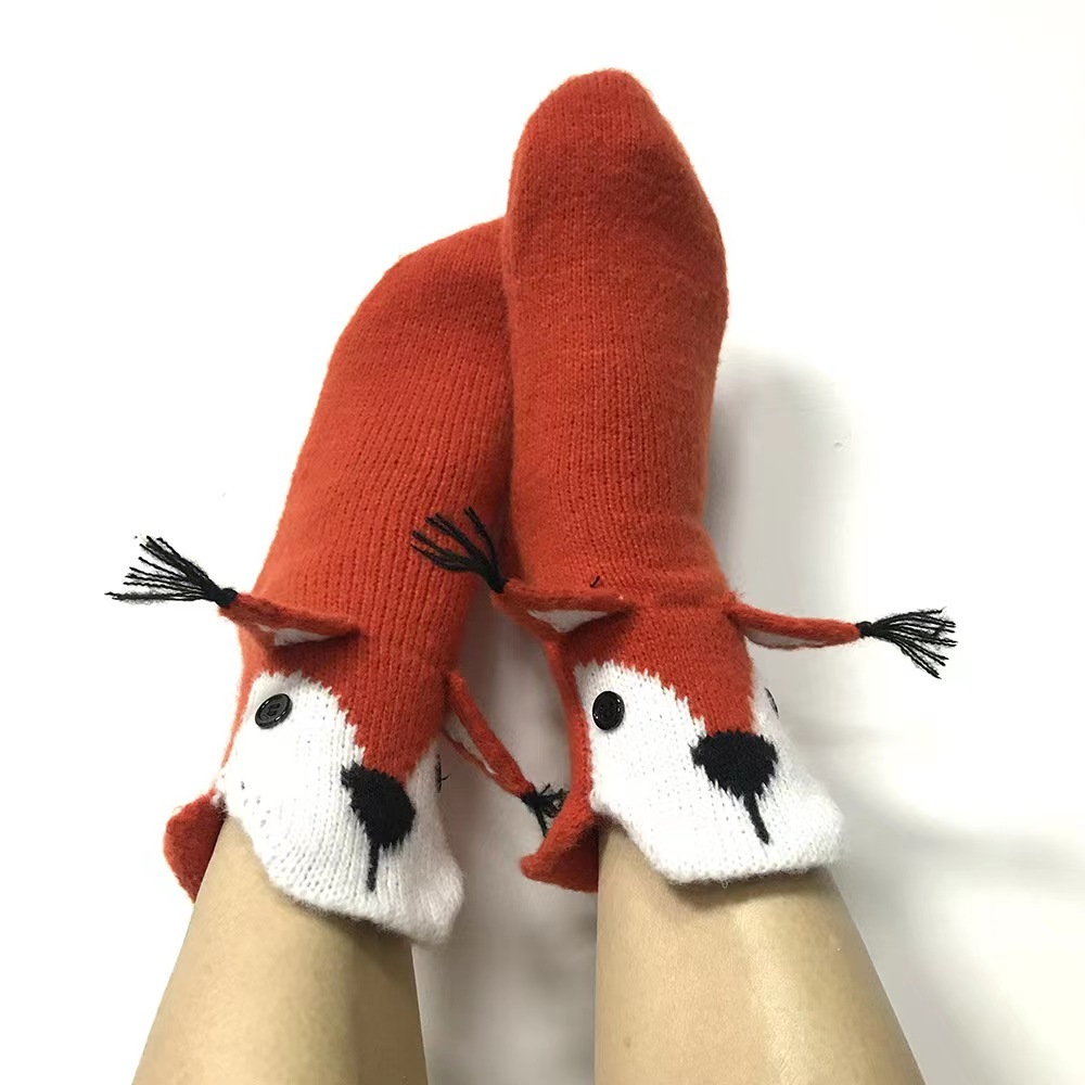 🎅Christmas Sale- 3D Knit Crocodile Socks