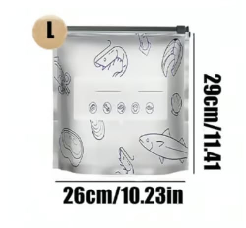 💥Reusable Aluminum Foil Freshness Seal Bags – Your Kitchen’s New Best Friend! 🍴✨