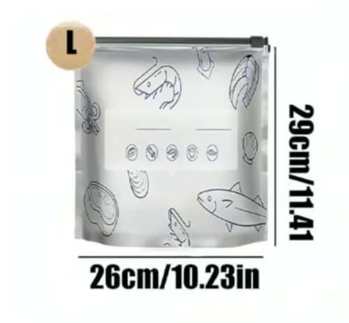 💥Reusable Aluminum Foil Freshness Seal Bags – Your Kitchen’s New Best Friend! 🍴✨