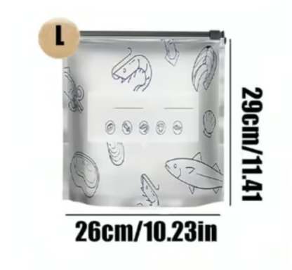 💥Reusable Aluminum Foil Freshness Seal Bags – Your Kitchen’s New Best Friend! 🍴✨