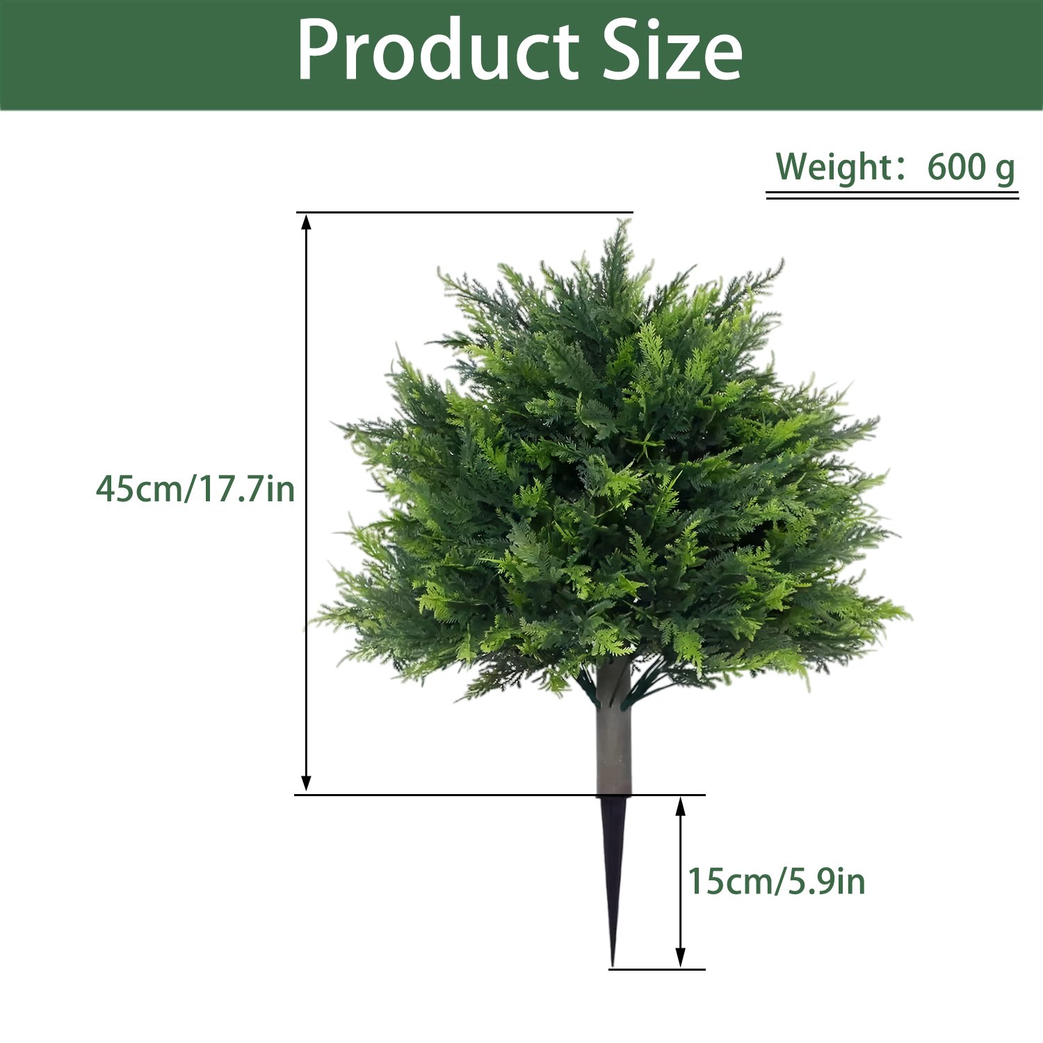 🌳Artificial Topiary Ball Tree