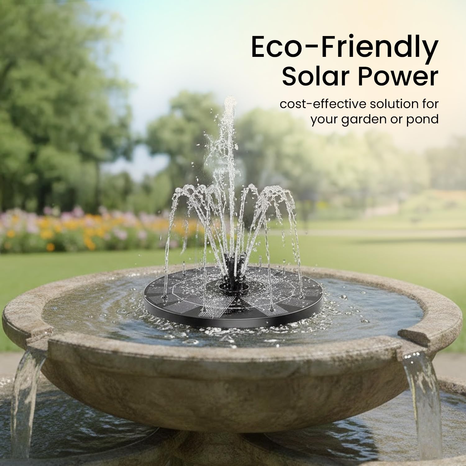 Solar Bird Bath Fountain Pump